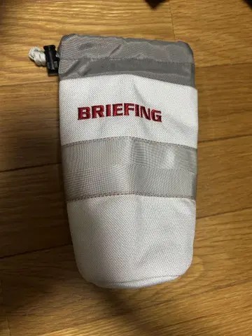 BRIEFING 보틀 커버 화이트/그레이