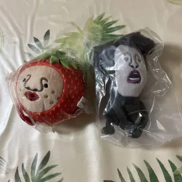 코비토즈칸 봉제 인형 2 이치고쿠레나이 & 아라시쿠로바네