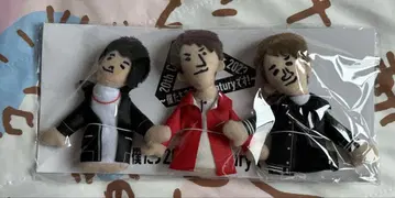 토니센 잘생긴 남자 손가락 인형 3체 세트