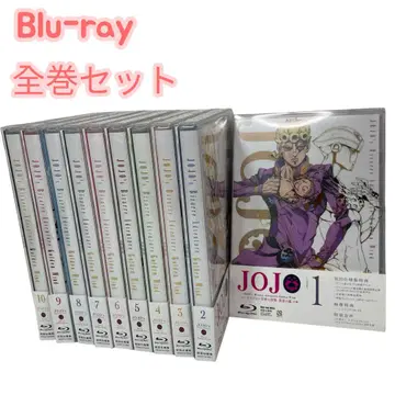 [전권 세트] 죠죠의 기묘한 모험 황금의 바람 Blu-ray 초회 사용판