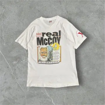 90's~ 인물 프린트 tee