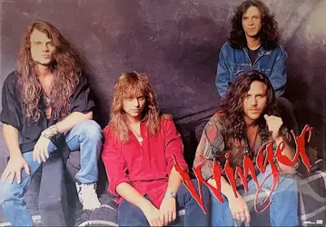Winger 1990년대 락밴드 B2 홍보 포스터 미사용 새상품