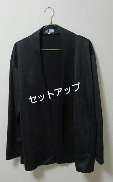 SPU 캐주얼 셋업 블랙