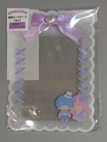 산리오 리틀트윈스타 엔조이 아이돌 시리즈 경질 카드 케이스 2025년