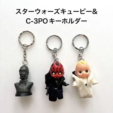 스타 워즈 큐피 C-3PO 키링 세트