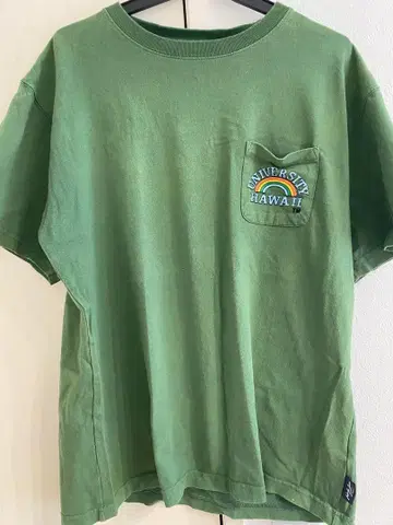 하와이 대학교 티셔츠 UNIVERSITY OF HAWAI'I 그린 L