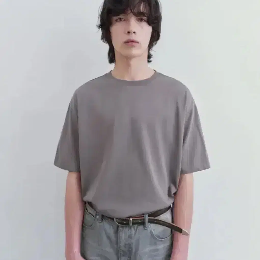 ★LMOOD★ Luna Garment Dying Half T-Shirt Charcoal L4AT0007C MUSINSA | LMOOD Luna Garment Dying Half T-Shirt Charcoal