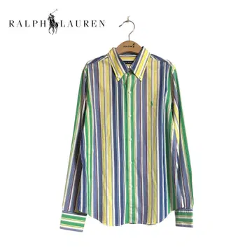 Ralph Lauren 포니 자수 스트라이프 BD 셔츠 랄프 로렌 M