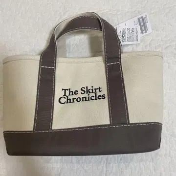 The Skirt Chronicles SLOBE 캔버스 미니 토트백