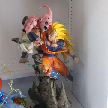 RYU studio 드래곤볼 슈퍼 사이어인 3 마인 부우 동상