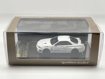 1/64 BNR34 GT-R MINES 화이트
