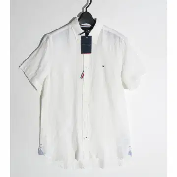 새상품 TOMMY HILFIGER PIGMENT DYED 린넨 셔츠