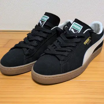 새상품 PUMA 스웨이드 SUEDE 블랙