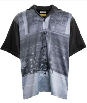 새상품 VALLAD X STUDIO 33 SS SHIRTS M 사이즈