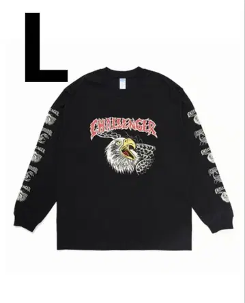CHALLENGER L/S EAGLE HEAD TEE