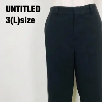 UNTITLED 언타이틀 센터 프레스 슬랙스 포멀 C6