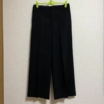유니클로 턱 와이드 팬츠 XL