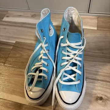 Converse 하이컷 스니커즈 스카이블루