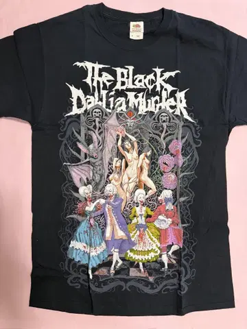 [미착용] The Black Dahlia Murder 밴드 티셔츠 M