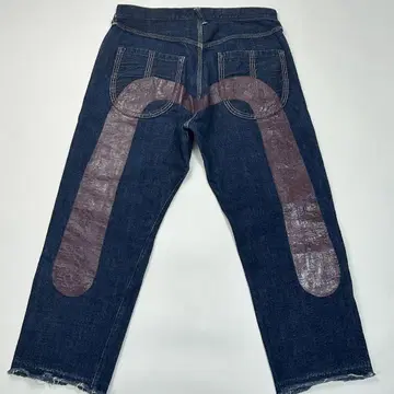 레어 에비수 EVISU 데님 다이코쿠 야마네 yamane 35 x 30