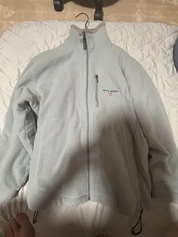 POLO CLUB BHPC SPORT 라이트 블루 플리스 자켓