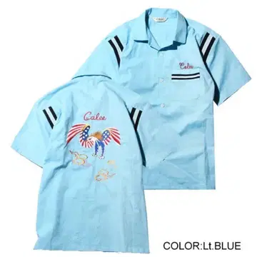 CALEE [볼링 셔츠] EAGLE BOWLING SHIRT