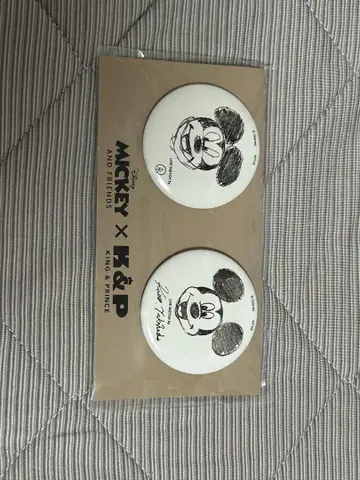 King & Prince 킹프리 미키&프렌즈 캔뱃지