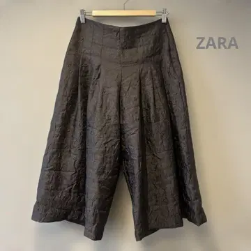 [새상품급] ZARA 자라 와이드 팬츠 가우초 팬츠 브라운 M