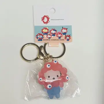 만박 산리오 먝먝 클리어 컬러 키링 포차코