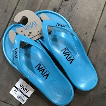 VIVAI 비치 샌들 27cm 블루 오션 일본제