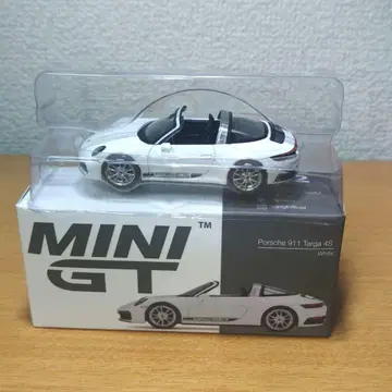 MINI GT 1/64 포르쉐 911 Targa 4S 화이트