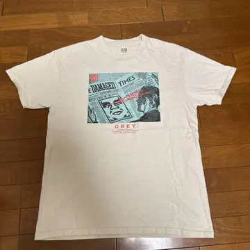 OBEY 그래픽 프린트 T셔츠 L 사이즈