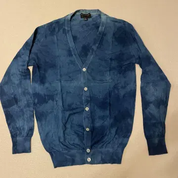 JOHN SMEDLEY 엠즈 블랙 코튼 인디고 염색 존 스메들리