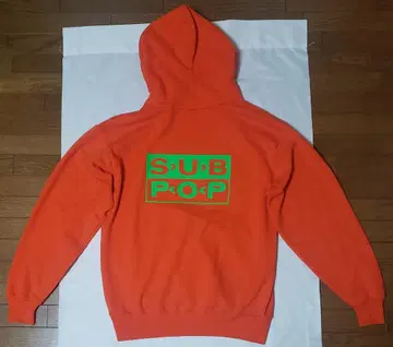 SUB POP 오렌지 후디 레어!