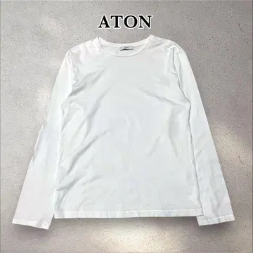 ATON SUVIN 60/2 퍼펙트 롱 슬리브 T셔츠