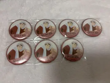 하이큐!! 캔뱃지 컬렉션 글리터 캔뱃지 키타 신스케 7세트