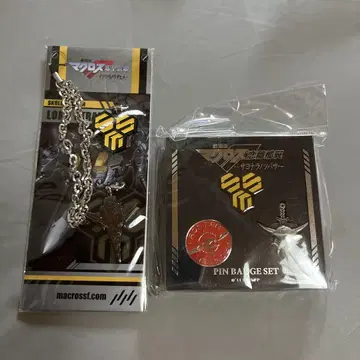 마크로스F 스컬 소대 롱 스트랩 핀즈