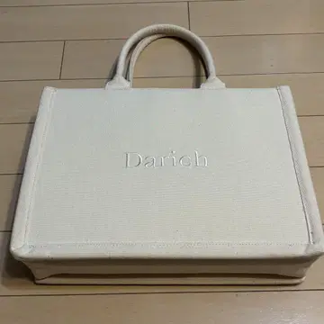 Darich 다리치 로고 토트백 화이트
