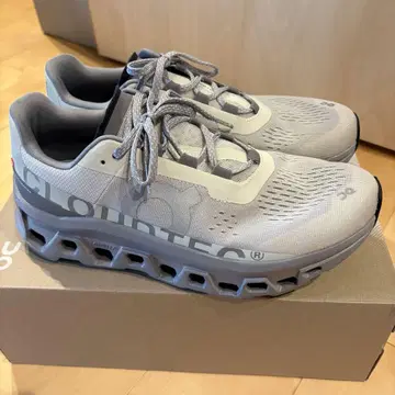 On 클라우드몬스터 남성용 28cm Ice Alloy 그레이