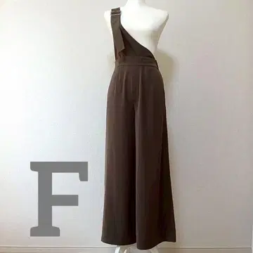 [ mystio ] 원숄더 살로펫 성숙 캐주얼 브라운 F