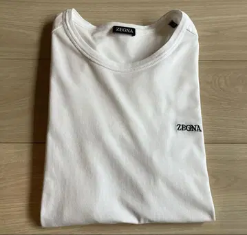 ZEGNA 화이트 티셔츠 XS 사이즈