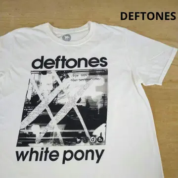 DEFTONES 데프톤즈 White Pony 양면 공식 밴드 티셔츠