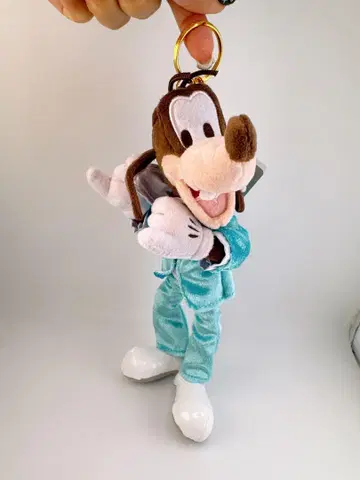 구피 봉제 인형 키홀더 키체인 GOOFY BIRTHDAY