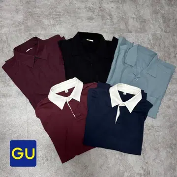 GU 반팔 셔츠 5장 세트