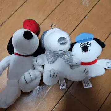 스누피 봉제 인형 세트 3개