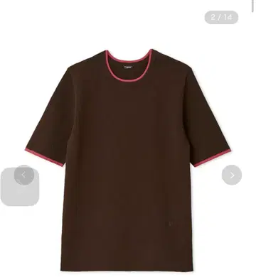 새상품급 하프 슬리브 링거 니트