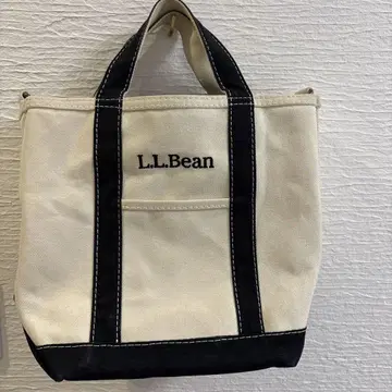 L.L.Bean 토트백 아이보리/블랙