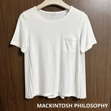 고품질 MACKINTOSH PHILOSOPHY 상의 T셔츠 플리츠