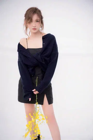 my apparel 슬릿 원피스