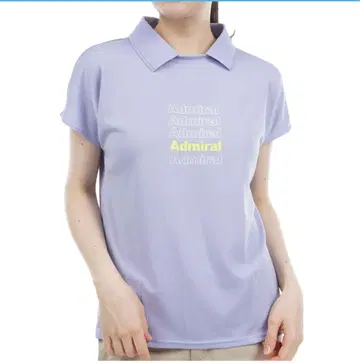 Admiral 골프 여성용 코쿤 피케 셔츠 라벤더 S